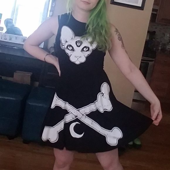 killstar Dresses & Skirts - Sphinx cat killstar dress
